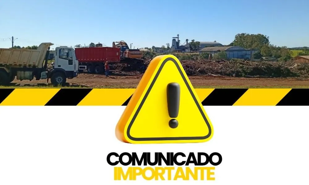 Descarte correto de eletrônicos, pneus, vidros e isopores. 