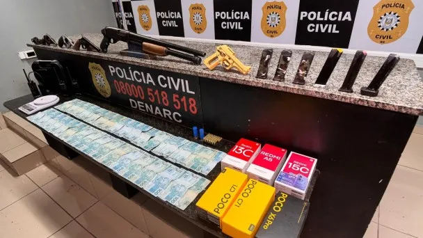 Vinte pessoas são presas na Operação Elo Bélico que combate grupo criminoso atuante no tráfico de drogas